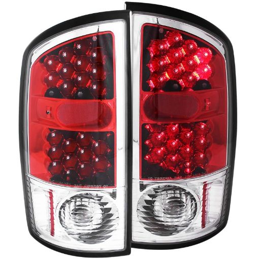 Bild på ANZO 2002 - 2005 Dodge Ram 1500 LED Taillights RedClear