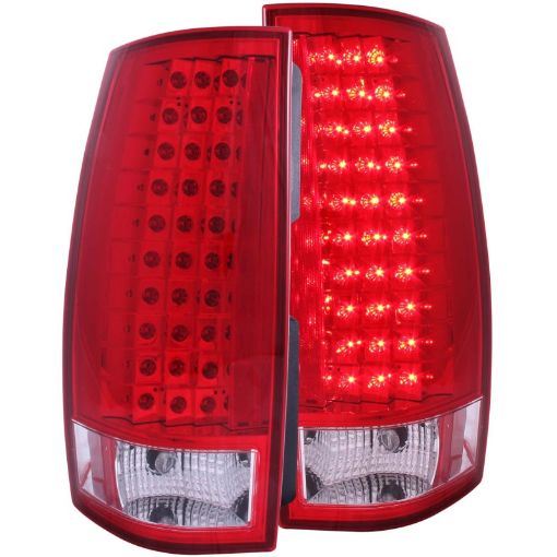 Bild på ANZO 2007 - 2014 Chevrolet Suburban LED Taillights RedClear G4