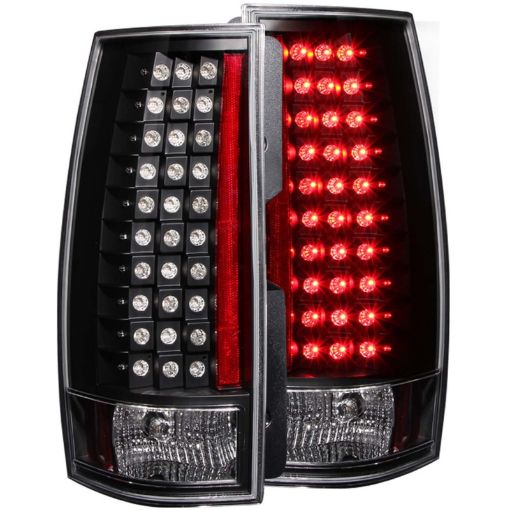 Bild på ANZO 2007 - 2014 Chevrolet Suburban LED Taillights Black G4