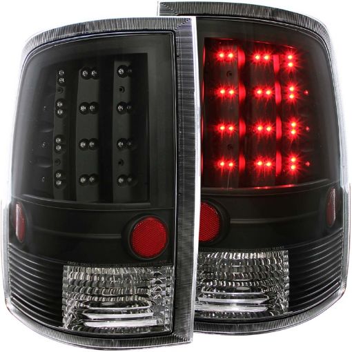 Bild på ANZO 2009 - 2015 Dodge Ram 1500 LED Taillights Black