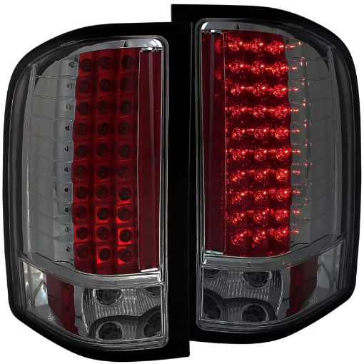 Bild på ANZO 2007 - 2013 Chevrolet Silverado 1500 LED Taillights Smoke