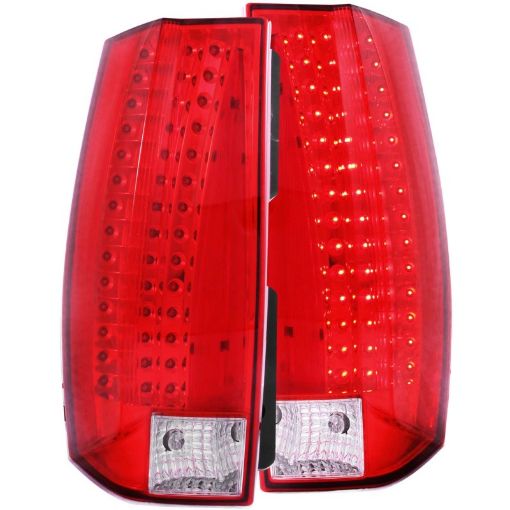 Bild på ANZO 2007 - 2014 Chevrolet Suburban LED Taillights RedClear - Escalade Look