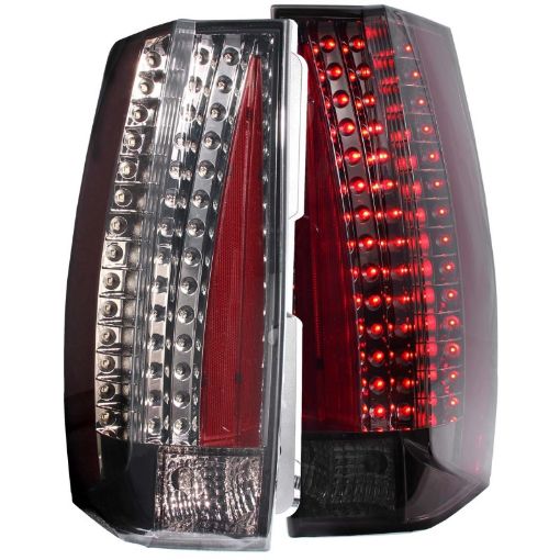 Bild på ANZO 2007 - 2014 Chevrolet Suburban LED Taillights Smoke - Escalade Look