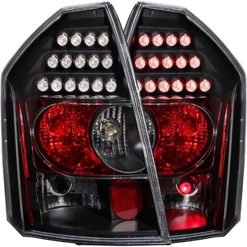 Bild på ANZO 2005 - 2007 Chrysler 300C LED Taillights Black