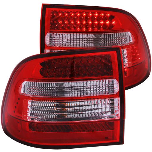 Bild på ANZO 2003 - 2006 Porsche Cayenne LED Taillights RedClear