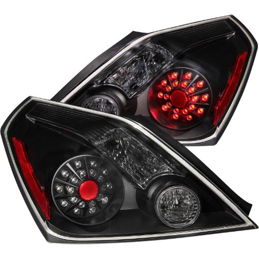 Bild på ANZO 2008 - 2013 Nissan Altima (2 Door ONLY) LED Taillights Black