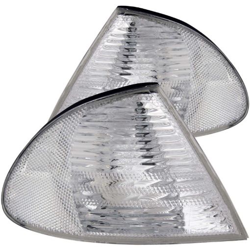 Bild på ANZO Corner Lights 1999 - 2001 BMW 3 Series E46 Euro Corner Lights Chrome