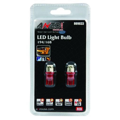 Bild på ANZO LED Bulbs Universal 194168 Red - 4 LEDs