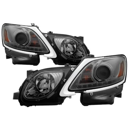 Bild på Spyder Lexus GS 300 350 450 06 - 11 Headlights - HID Model Only - Smoke PRO - YD - LG06 - HID - DRL - SM