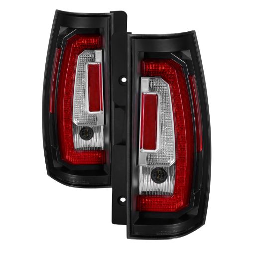 Bild på Spyder Chevy SuburbanTahoe 07 - 14 V2 - Light Bar LED Tail Lights - Black ALT - YD - CSUB07V2 - LED - BK