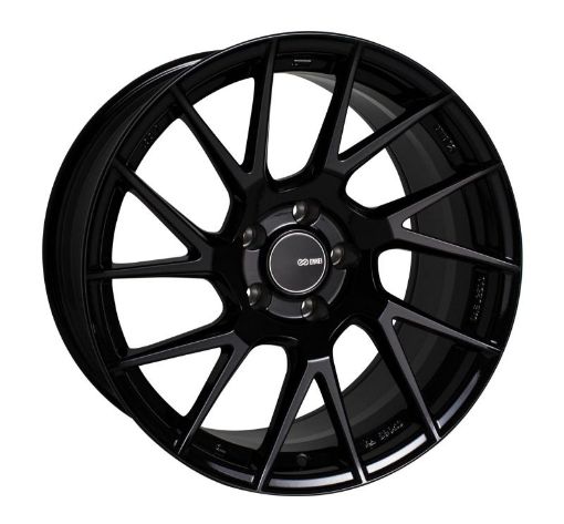 Bild på Enkei TM7 18x8.0 5x114.3 45mm Offset 72.60 Bore Gloss Black Wheel