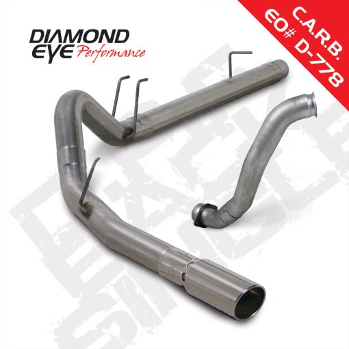 Bild på Diamond Eye KIT 4in DPF - BACK w DP SGL SS 08 - 10 Ford 6.4L Powerstroke F250F350