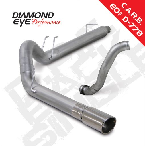 Bild på Diamond Eye KIT 5in DPF - BACK w DP SGL AL 08 - 10 Ford 6.4L Powerstroke F250F350