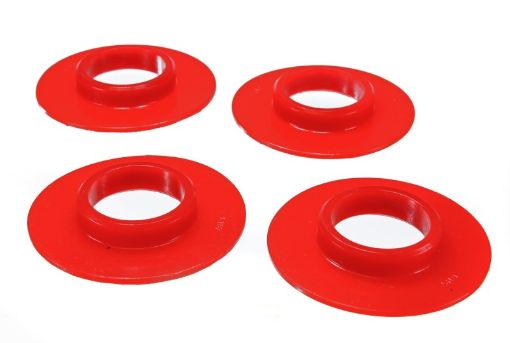 Bild på Energy Suspension 01 - 05 Chrysler PT Cruiser Red Rear Coil Spring Isolator Set