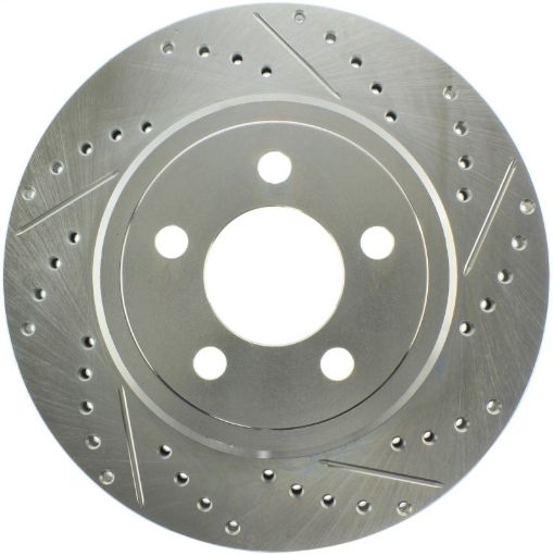 Bild på StopTech Select Sport 2011 - 2012 Dodge Challenger RT Drilled and Slotted Rear Left Brake Rotor