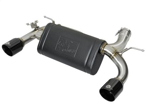 Bild på aFe MACHForce XP Exhausts Axle - Back 12 - 15 BMW 335i 3.0T (SS wBlack Tips)