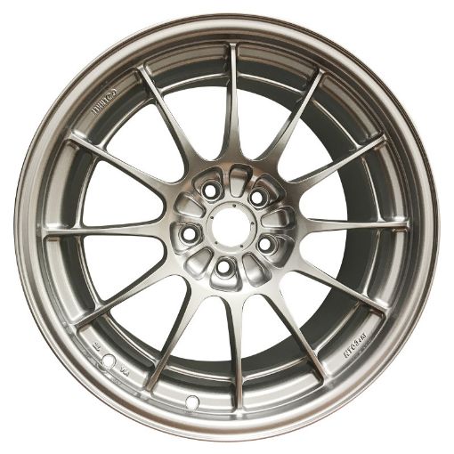 Bild på Enkei NT03M 18x9.5 5x108 40mm Offset 72.6mm Bore F1 Silver Wheel (MIN ORDER QTY 40)