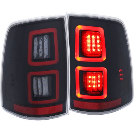 Bild på ANZO LED Black 13 - 17 Dodge Ram 150025003500 LED Taillights Black