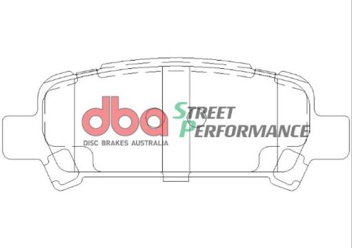 Bild på DBA 02 - 03 Subaru WRX SP500 Rear Brake Pads