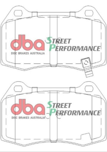 Bild på DBA 03 - 07 G35 w Brembo SP500 Front Brake Pads