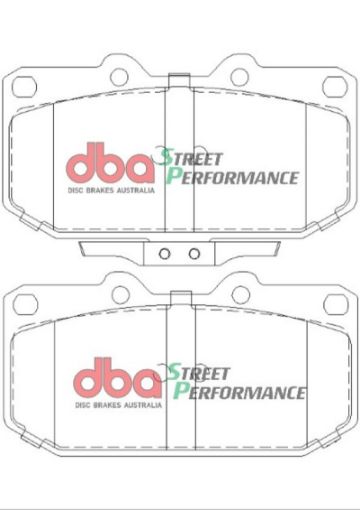 Bild på DBA 06 - 07 Subaru WRX SP500 Front Brake Pads