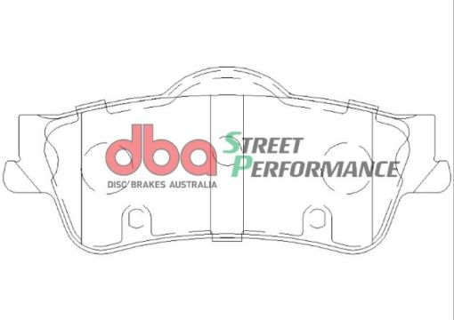 Bild på DBA 08 - 09 Pontiac G8 3.6 Base6.0 SP500 Rear Brake Pads