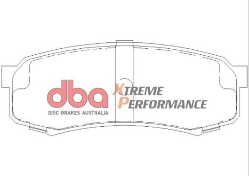 Bild på DBA 03 - 09 Toyota 4Runner XP650 Rear Brake Pads