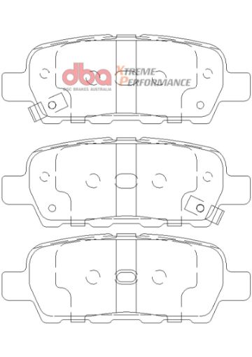 Bild på DBA 07 - 13 Nissan Sentra XP650 Rear Brake Pads