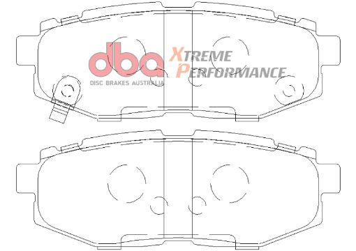 Bild på DBA 11 Subaru Legacy GT XP650 Rear Brake Pads