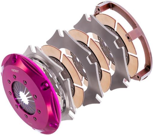 Bild på Exedy Universal Builder Series Triple Metallic Clutch Does NOT Incl FW Req. Custom Clutch Actuation