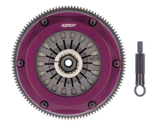 Bild på Exedy 1996 - 1996 Mitsubishi Lancer Evolution IV L4 Hyper Twin Cerametallic Clutch Sprung Center Disc