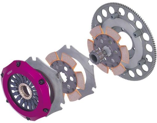 Bild på Exedy 2005 - 2005 Saab 9 - 2X Aero H4 Hyper Compe - D Twin Cerametallic Clutch Sprung Center Disc