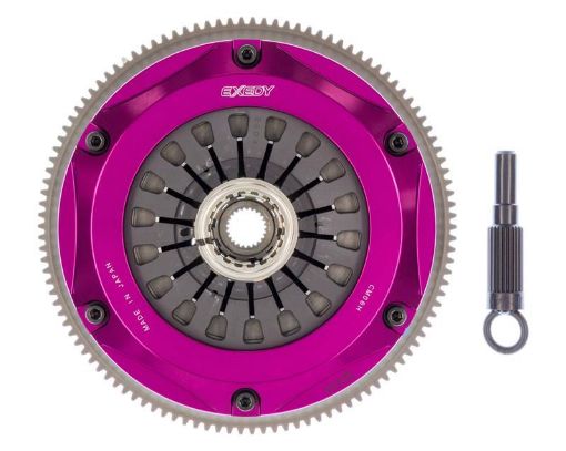 Bild på Exedy 2008 - 2015 Mitsubishi Lancer Evolution GSR L4 Hyper Triple Cerametallic Clutch Rigid Disc