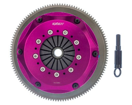 Bild på Exedy 2003 - 2007 Infiniti G35 V6 Hyper Twin Cerametallic Clutch Sprung Center Disc Push Type Cover