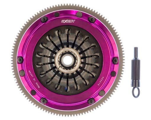 Bild på Exedy 2004 - 2014 Subaru Impreza WRX STI H4 Hyper Single Clutch Sprung Center Disc Pull Type