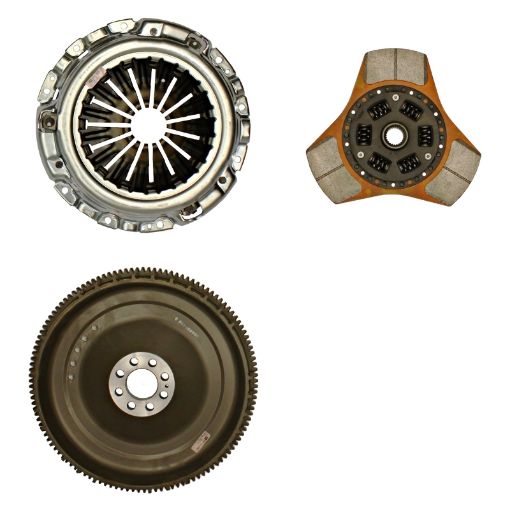 Bild på Exedy 2007 - 2008 Infiniti G35 V6 Stage 2 Cerametallic Clutch Thick Disc Includes NF05 Flywheel