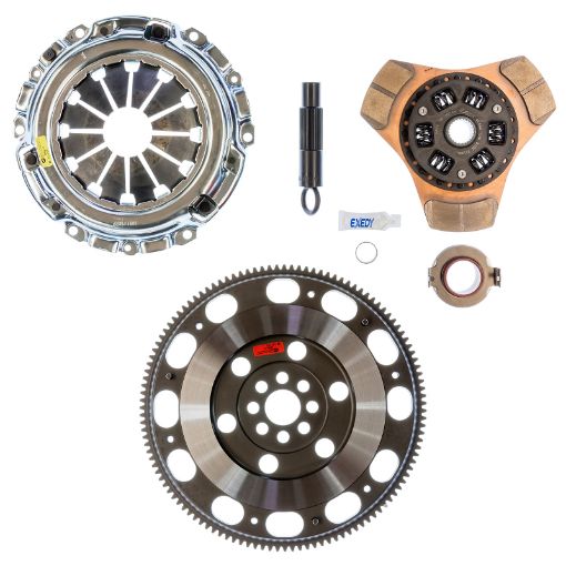 Bild på Exedy 2002 - 2006 Acura RSX Base L4 Stage 2 Cerametallic Clutch Thick Disc Incl. HF02 Lightweight FW