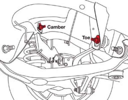 Bild på SPC Performance GM SUV (Incl. 08 Acadia08 Traverse) Rear Cam Bolt (Pair)