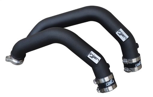 Bild på Injen 15 - 16 BMW M3(F80)M4 (F8283) 3.0L L6 Twin Turbo 2PC Aluminum Int. Charge Pipe - Wrinkle Black