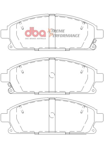 Bild på DBA 96 - 04 Nissan Pathfinder XP650 Front Brake Pads