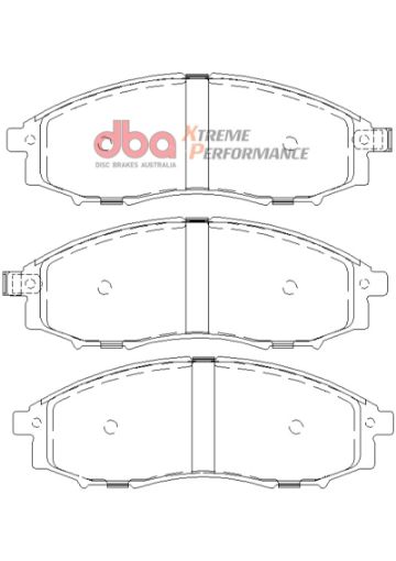 Bild på DBA 00 - 04 Nissan Xterra XP650 Front Brake Pads