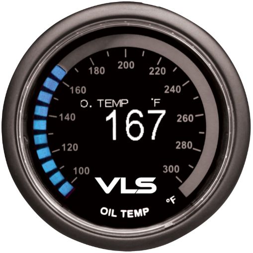 Bild på Revel VLS 52mm 100 - 300 Deg F Digital OLED Oil Temperature Gauge