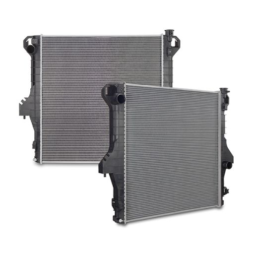 Bild på Mishimoto 03 - 09 Dodge Ram 25003500 Cummins Diesel Replacement Plastic Radiator