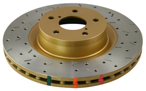 Bild på DBA 01 - 11 Lotus EliseExige S2 FrontRear T3 4000 Series Drilled Slotted Rotor