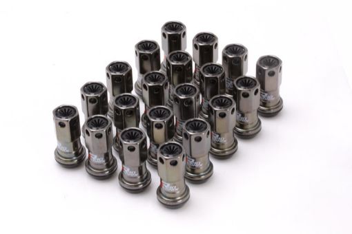 Bild på Project Kics 12X1.50 R40 Iconix Classical Lug Nuts w Black Plastic Cap - 20 - No Locks