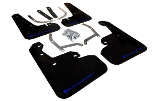 Bild på Rally Armor 17 - 23 Subaru Impreza 4D5D Black UR Mud Flap wBlue Logo