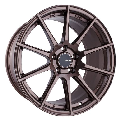 Bild på Enkei TS10 18x9.5 35mm Offset 5x114.3 Bolt Pattern 72.6mm Bore Dia Copper Wheel