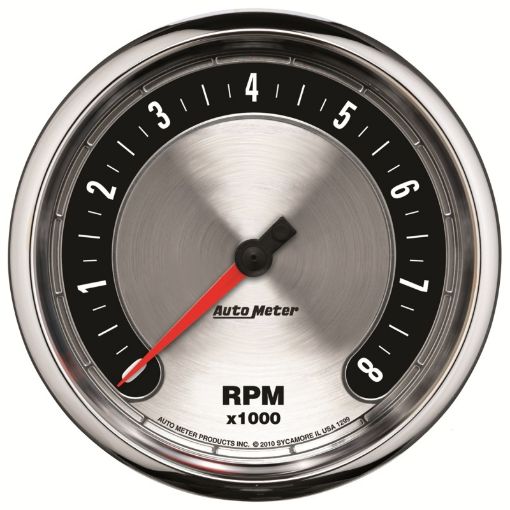 Bild på Autometer American Muscle 5in. 0 - 8K RPM In - Dash Tachometer Gauge