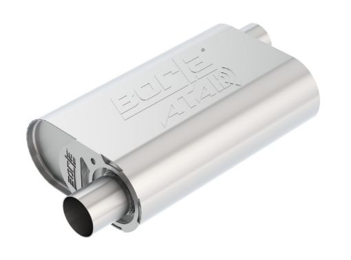 Bild på Borla CrateMuffler Stock SBC 283327350 ATAK 2.25in OffsetOffset 14inx4.35inx9in Oval Muffler