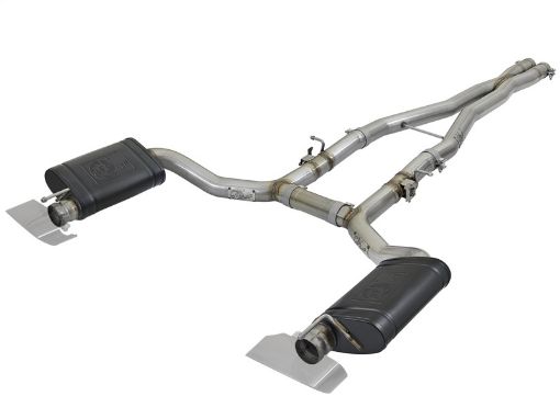 Bild på afe POWER MACH Force - Xp 15 - 17 Dodge Challenger Hellcat V8 - 6.2L 304 SS Cat - Back Exhaust System